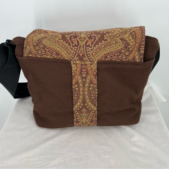 Lisa Lill Brown Paisley Large Bag - Picture 6 of 11